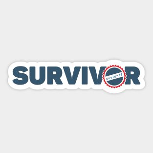 Covid-19 Survivor Sticker